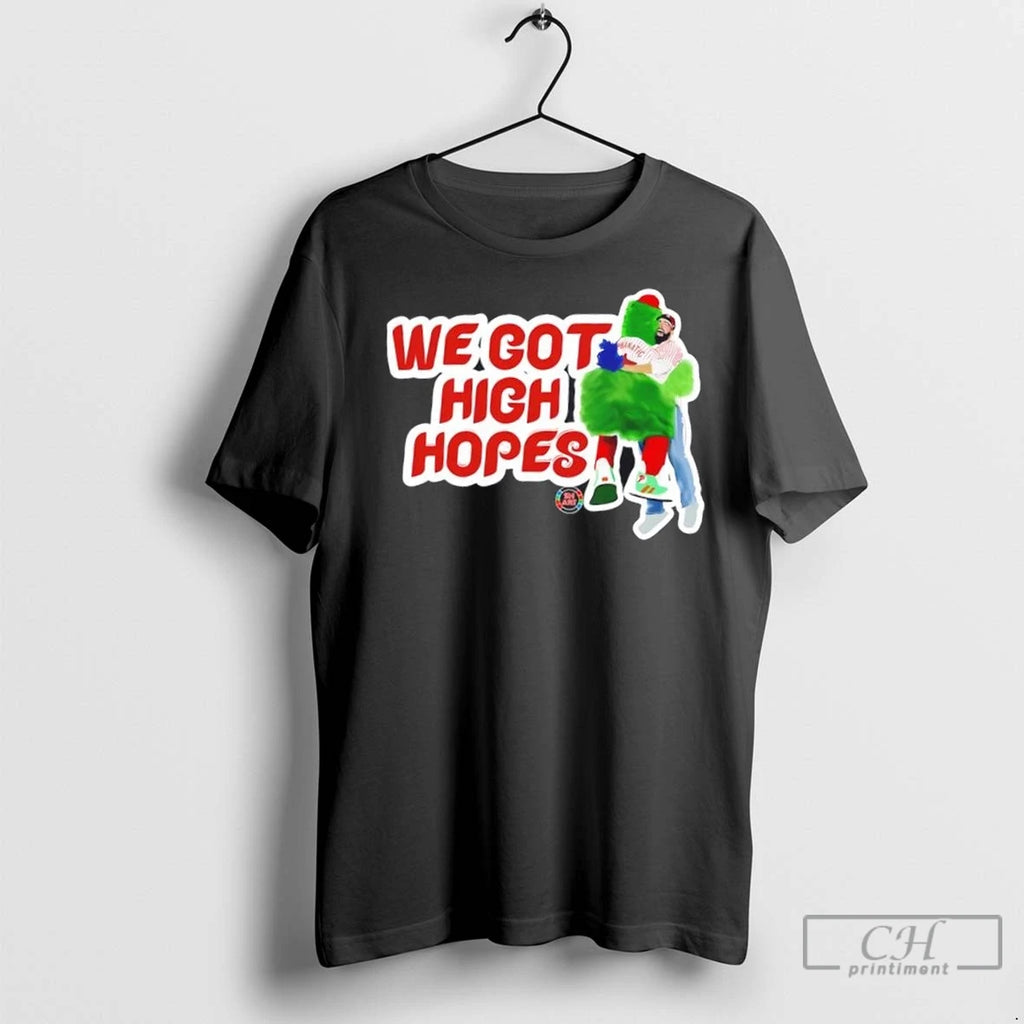 Premium Phanatic Jason Kelce Philadelphia Phillies We Got High Hopes