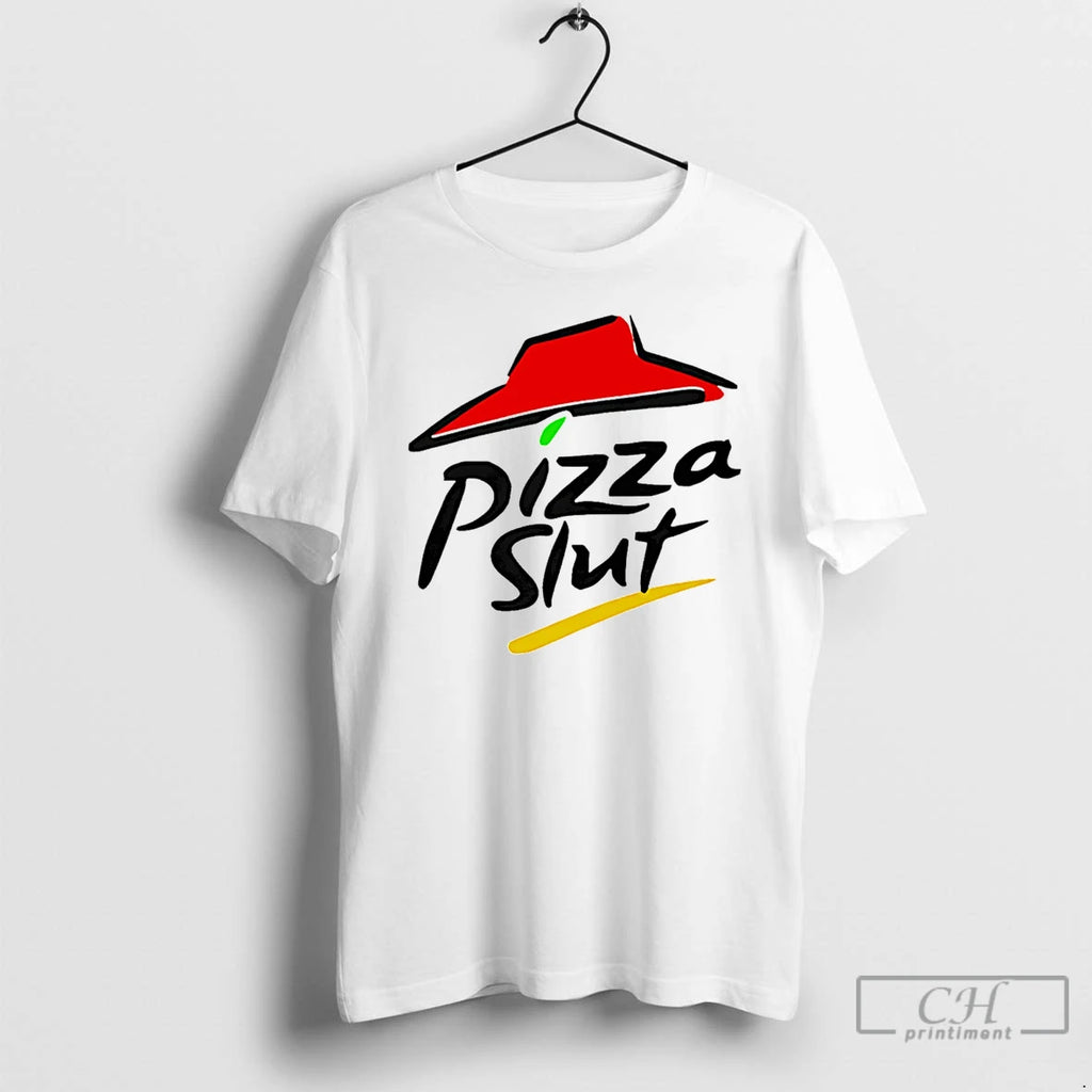 Premium Pizza Slut Pizza Hut Parody Logo