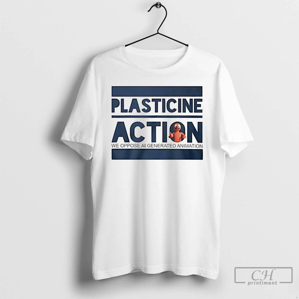 Premium Plasticine Action We Oppose Ai Generated Animation