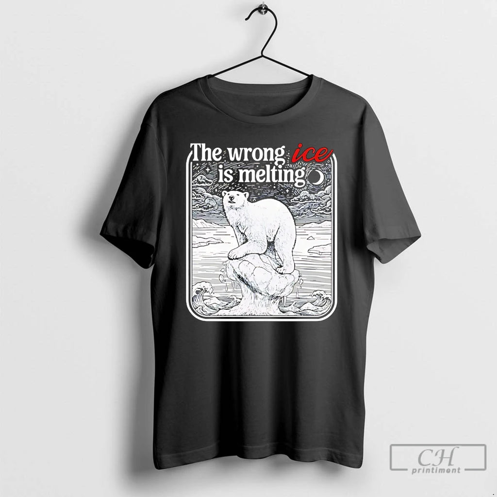 Premium Polar Bear The Wrong Ice Is Melting