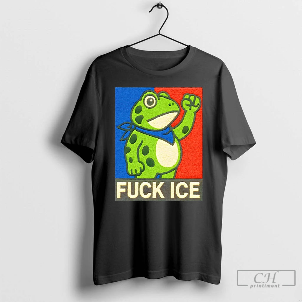 Premium Portland Frog Resist Protest Ice Protest Fuck Ice