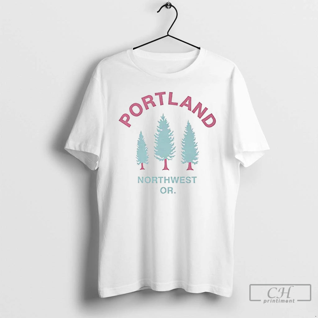 Premium Portland Northwest Or Tree 2026 Tee