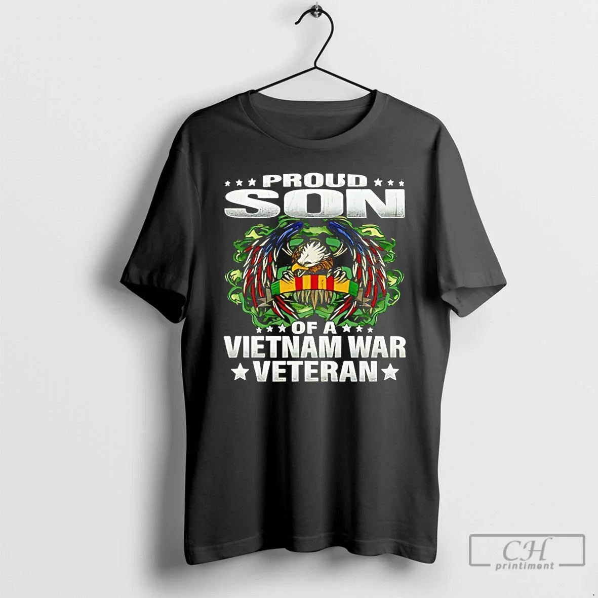 Premium Pround Son Of Vietnam Veteran T Shirts Unisex , , , Long Sleeve Tee
