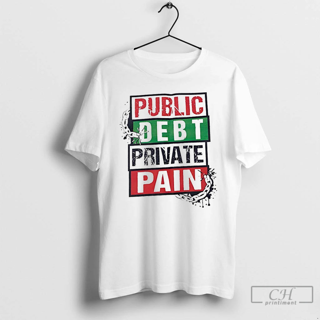 Premium Public Debt Private Pain