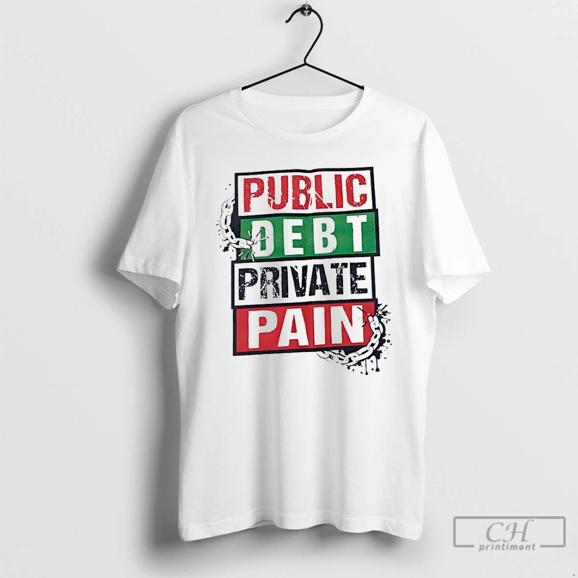 Premium Public Debt Private Pain