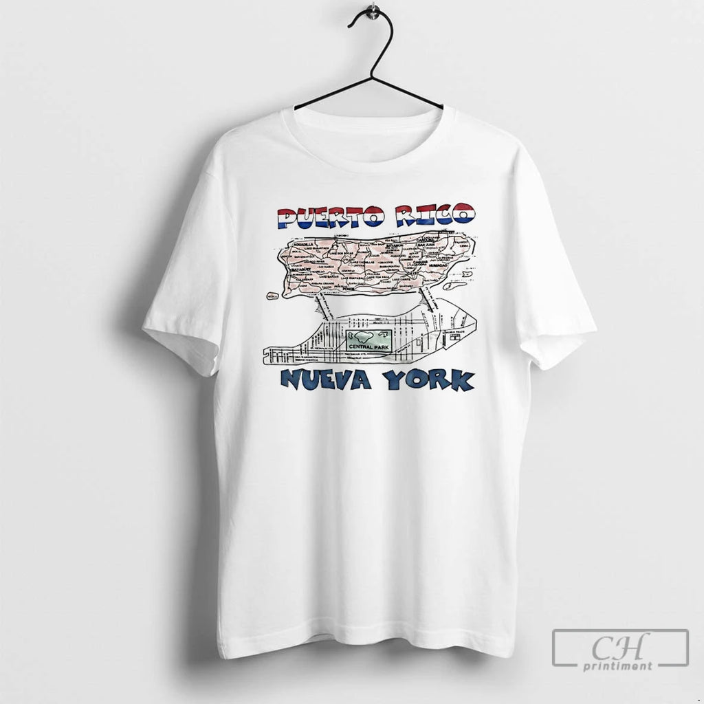 Premium Puerto Rico Nueva York Map 2026