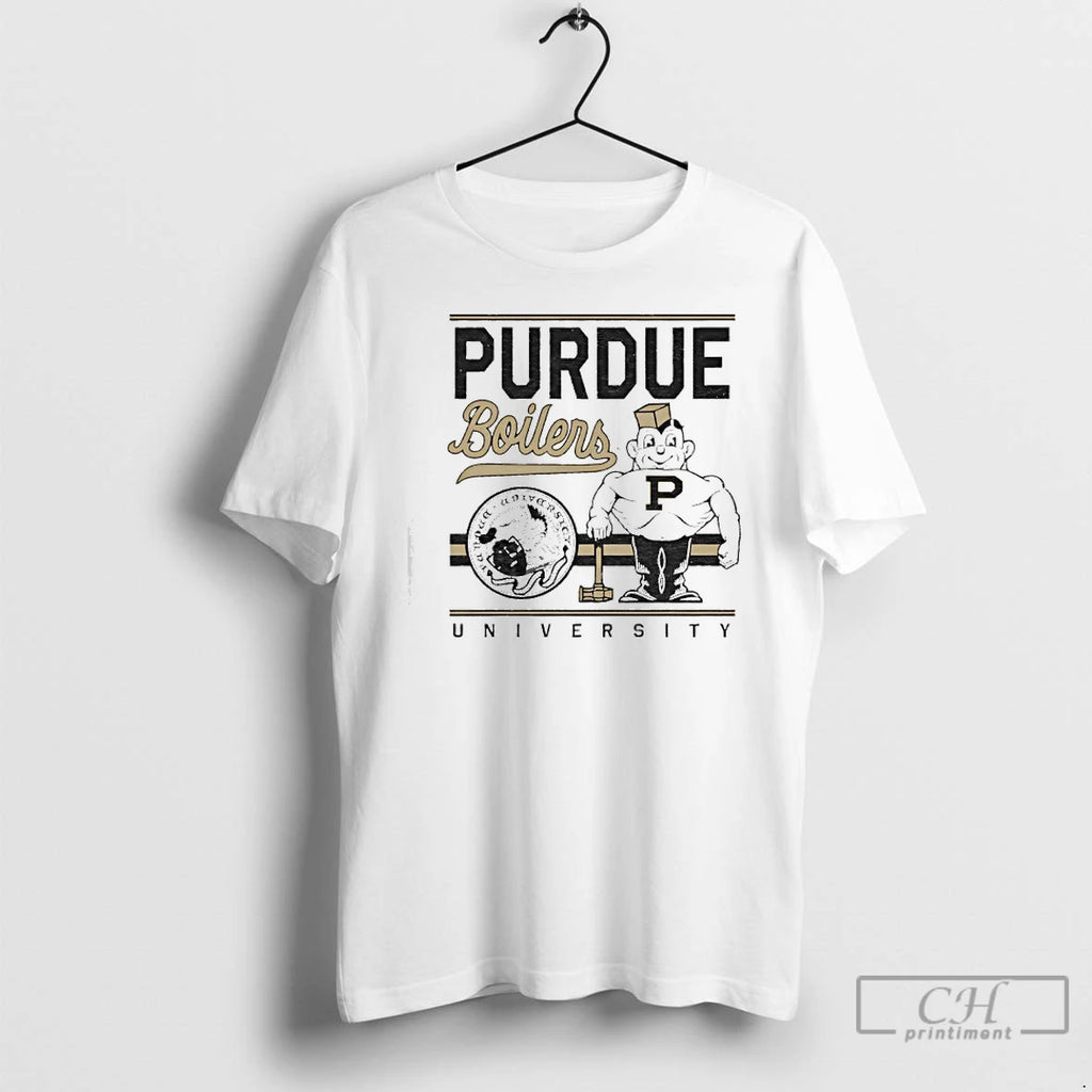 Premium Purdue Boilers University Retro