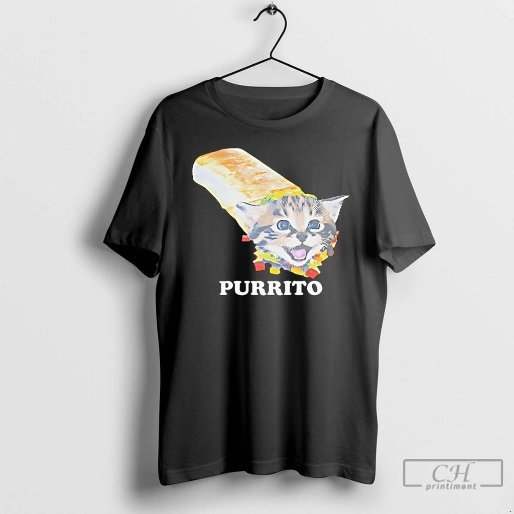 Premium Purrito Cat Burrito Mexican Food Funny