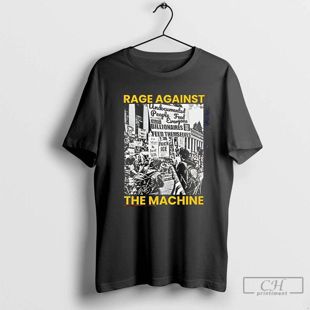 Premium Rage Against The Machine Fuck Ice No Ferst Usa