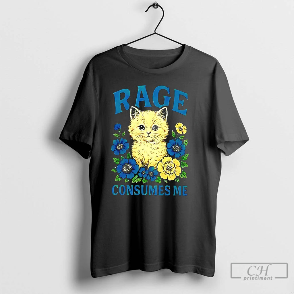 Premium Rage Consumes Me Cat Flower