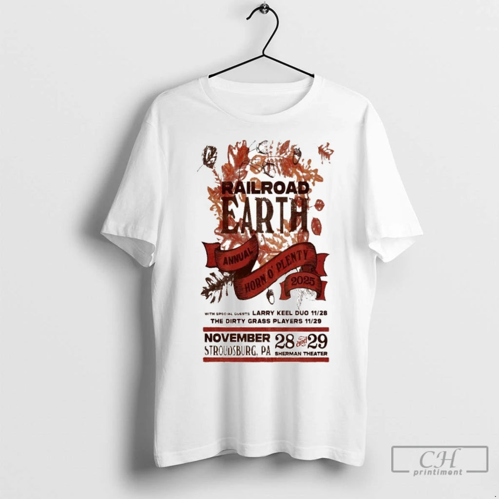 Premium Railroad Earth Annual Horn O Plenty Sherman Theater In Stroudsburg Pa 2025