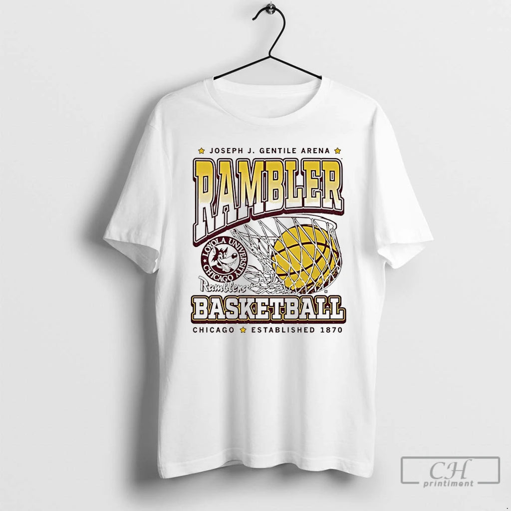 Premium Rambler Basketball Joseph J Gentile Arena Chicago Est 1870