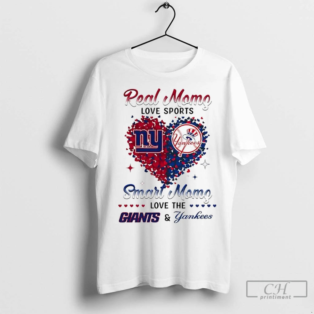 Premium Real Women Love Sports Smart Women Love The New York Giants New York Yankees