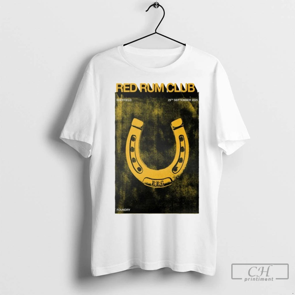 Premium Red Rum Club September 29 2025 Foundry Sheffield Uk Horseshoe