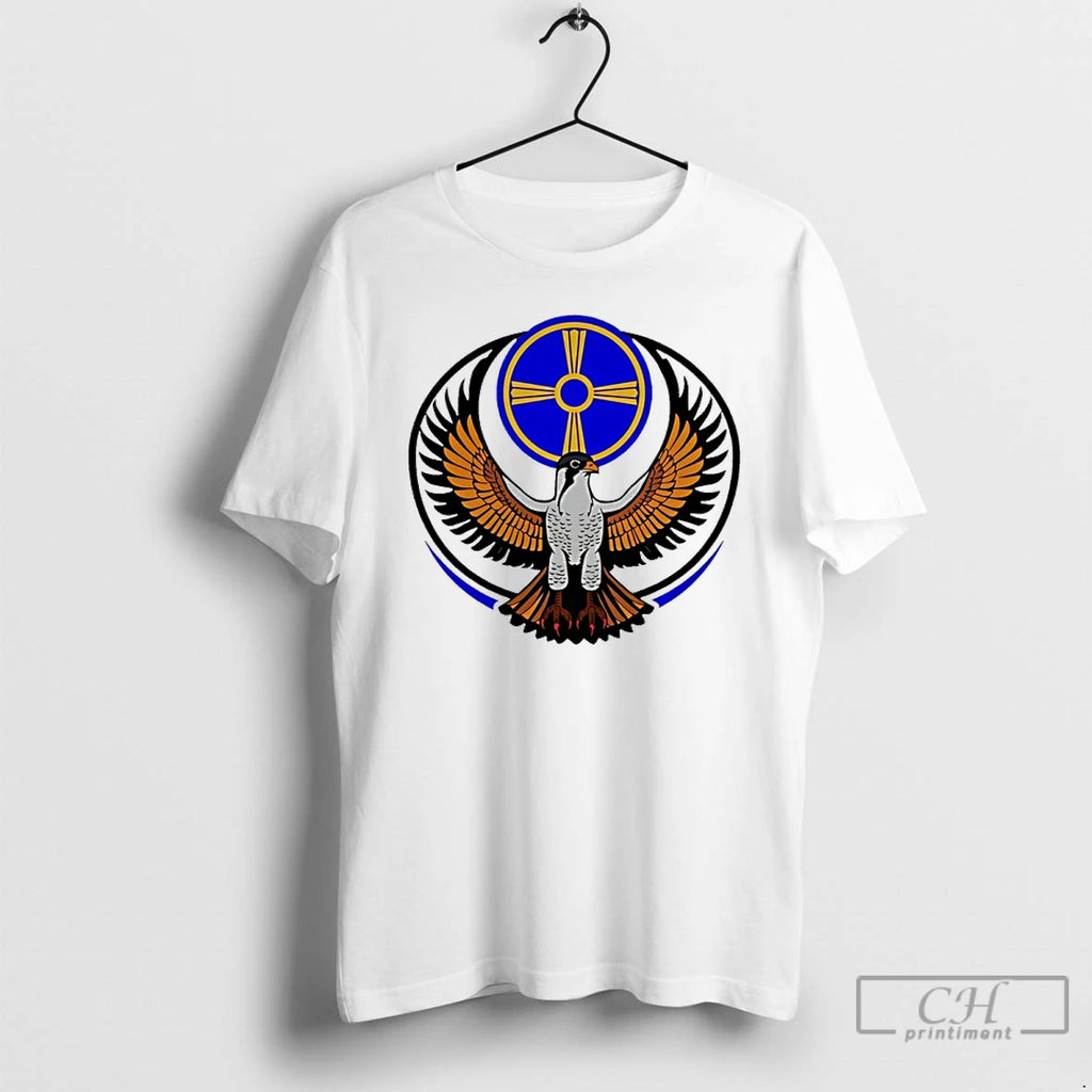 Premium Resistance Falcon Patriotic Eagle Logo