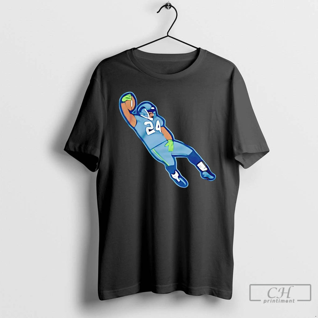 Premium Rob Staton Seahawks The Quake Celebration Cartoon