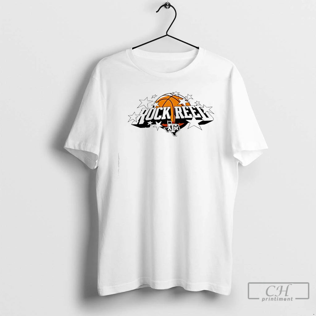 Premium Rock Reed Texas Am Aggies Basketball Graphic