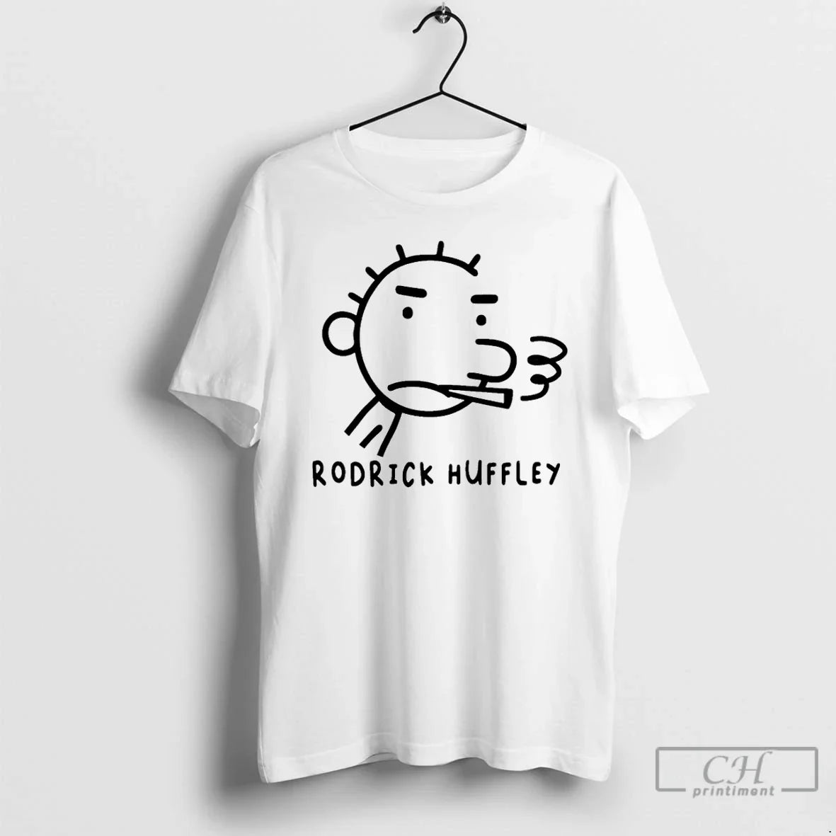 Premium Rodrick Huffley Smoking Draw T Shirts Unisex , , , Long Sleeve Tee
