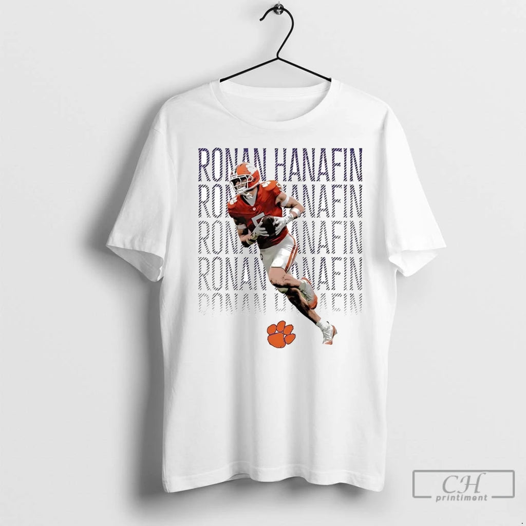 Premium Ronan Hanafin Illustrated Clemson Tigers