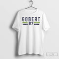 Premium Rudy Gobert 27 Minnesota Timberwolves Player Name And Number