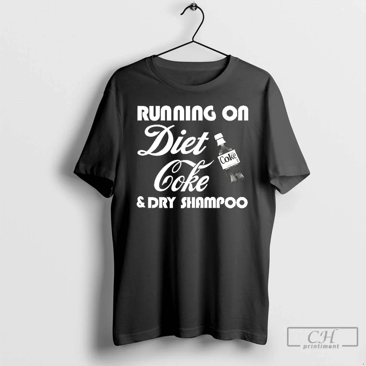 Premium Running On Diet Coke And Dry Shampoo Ceramic Ceramic And Classic Dad Cap Unisex , , , Long Sleeve Tee