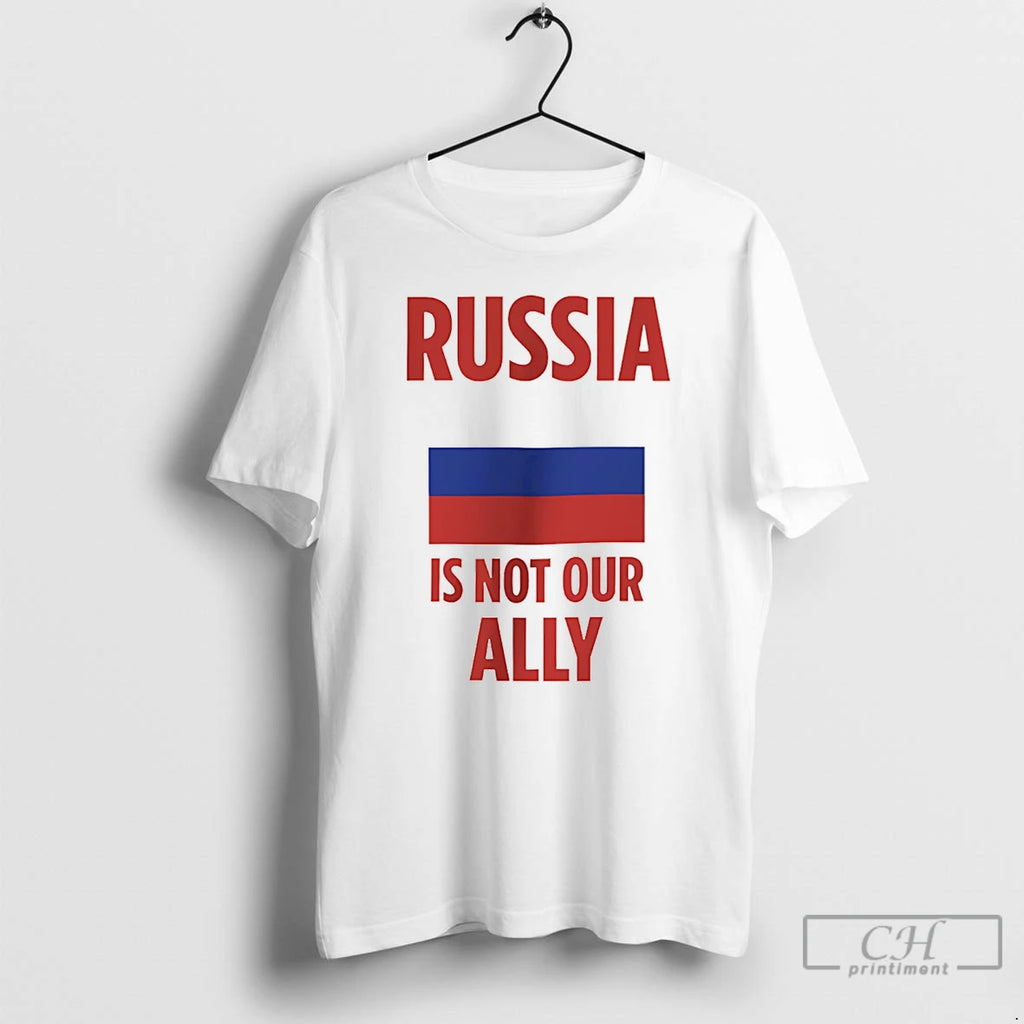 Premium Russia Is Not Our Ally Flag