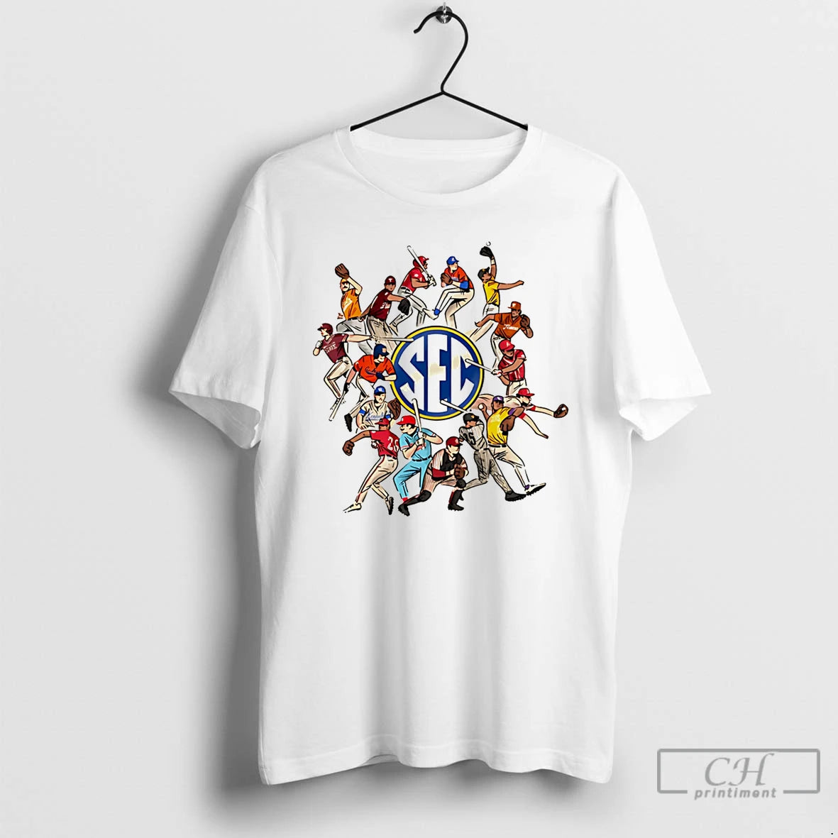 Premium Sec Around The Clock Baseball Logo