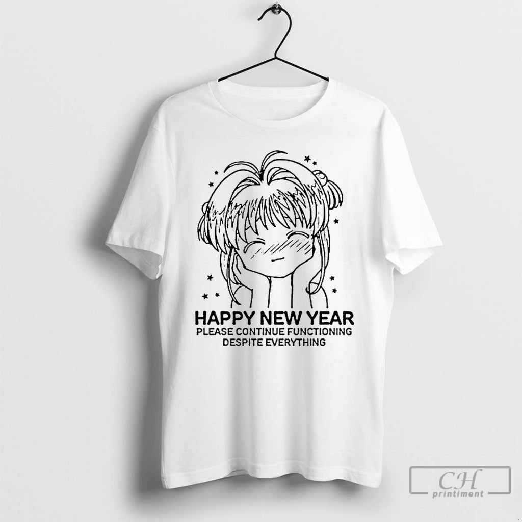 Premium Sakura Kinomoto Happy New Years Please Continue Functioning Despite Everything