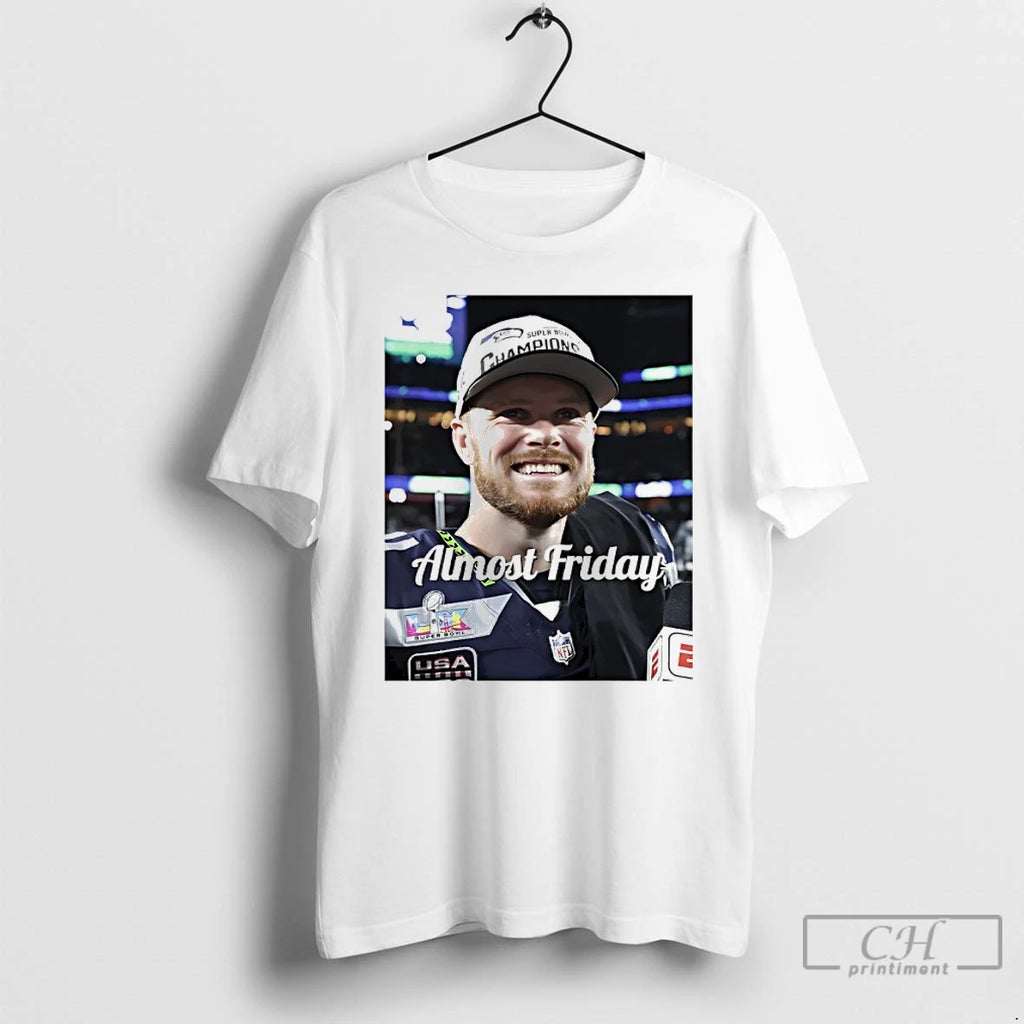 Premium Sam Darnold Seattle World Champ Almost Friday