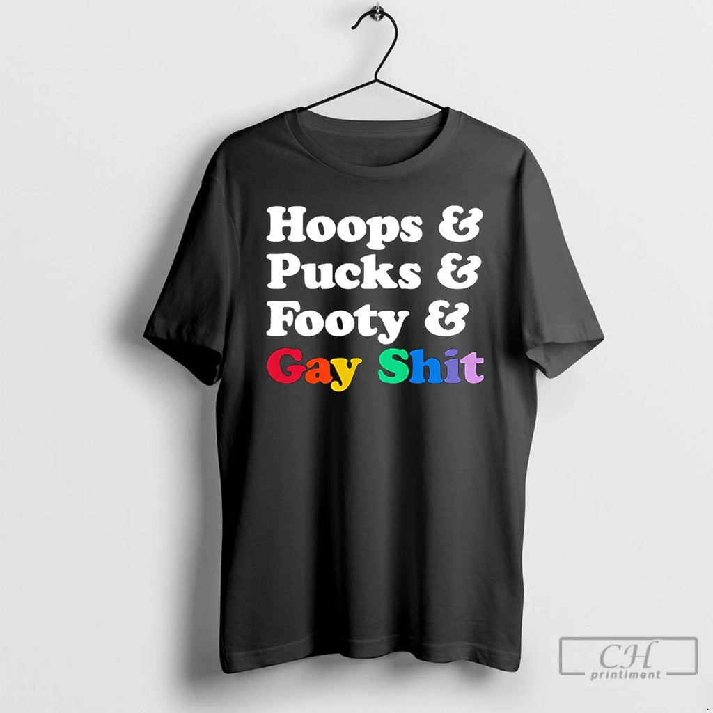 Premium Sarah Spain Hoops Pucks Footy Gay Shit