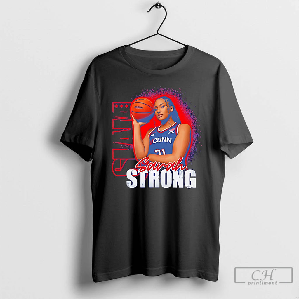 Premium Sarah Strong Uconn Huskies Slam Graphic