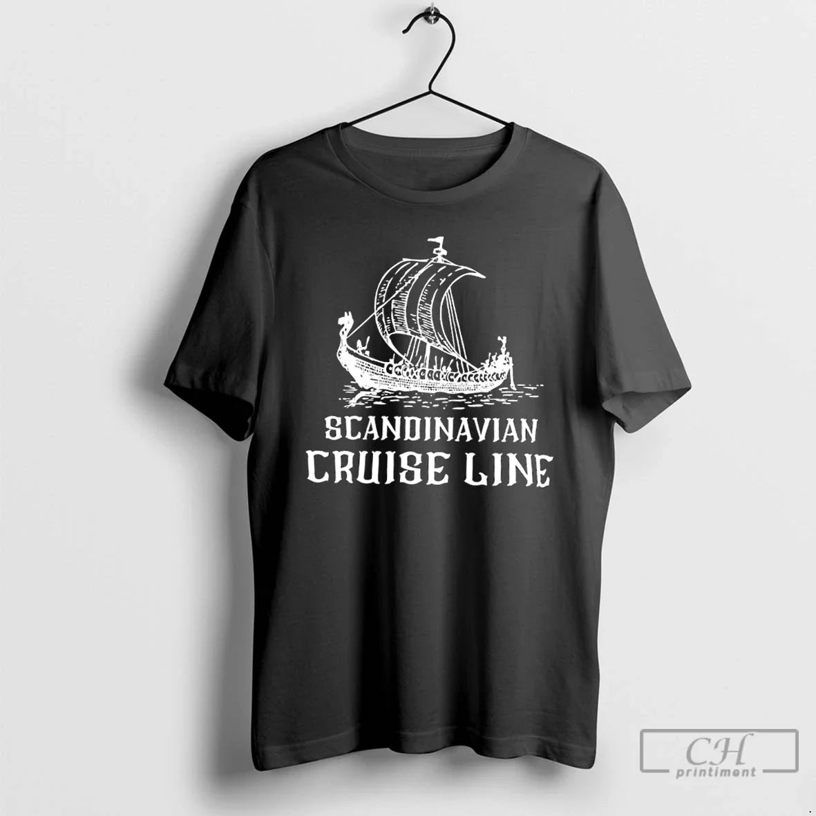 Premium Scandinavian Cruise Line Viking T Shirts Unisex , , , Long Sleeve Tee