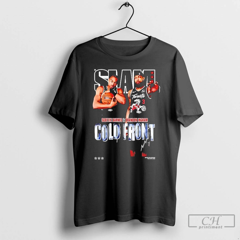Premium Scottie Barnes And Brandon Ingram Cold Front Signatures Tee