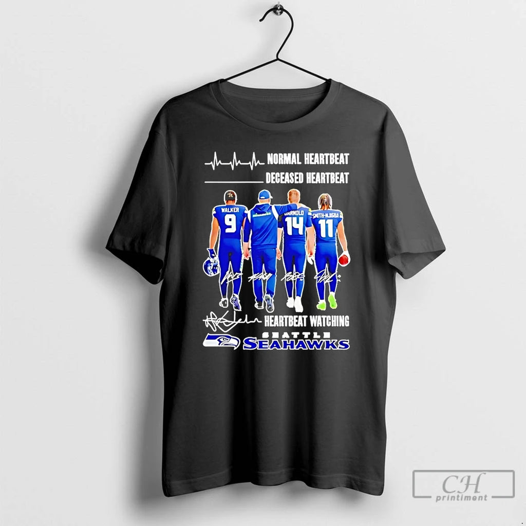 Premium Seahawks Normal Heartbeat Deceased Heartbeat