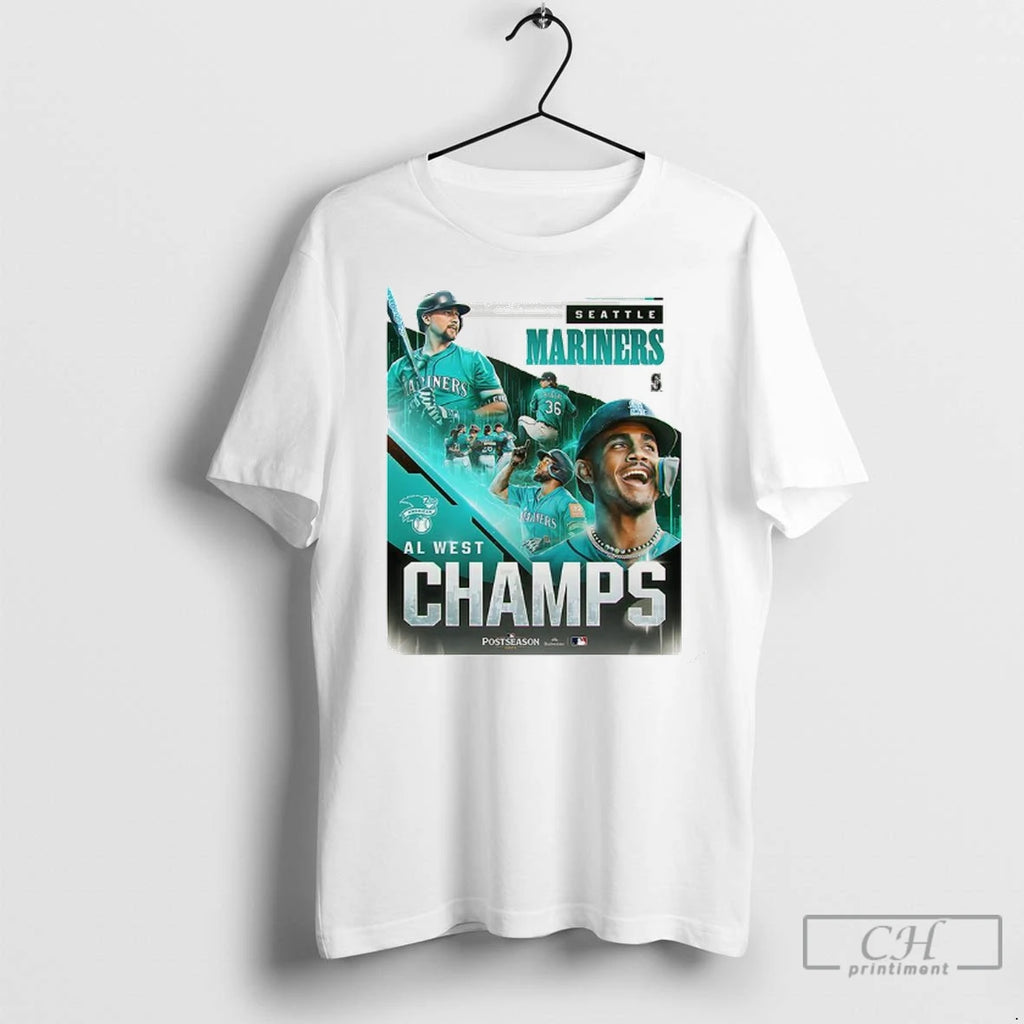 Premium Seattle Mariners Al West Champions 2025 Player