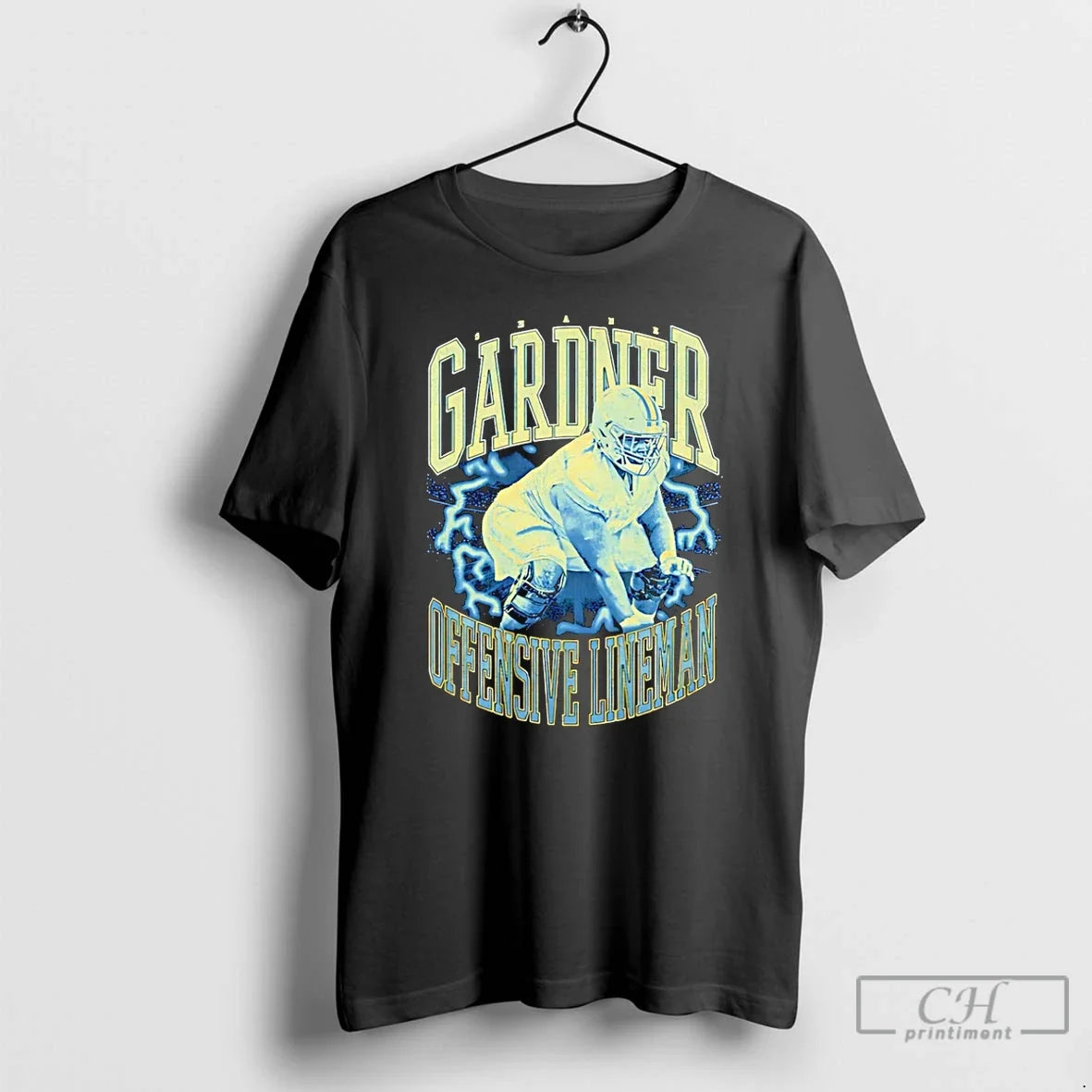 Premium Shane Gardner Player Football Offensive Lineman T Shirts Unisex , , , Long Sleeve Tee