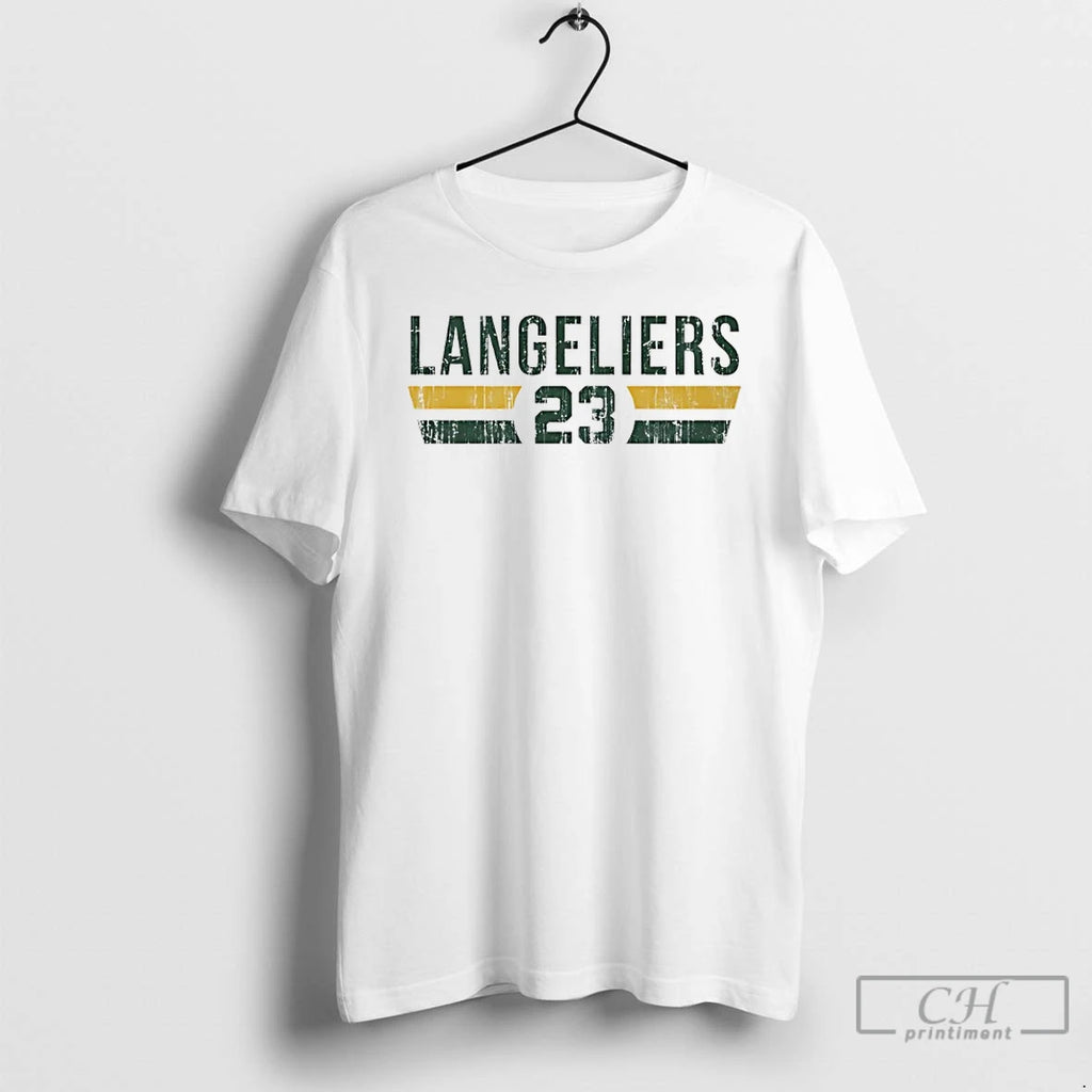 Premium Shea Langeliers 23 Oakland Athletics Player Name And Number