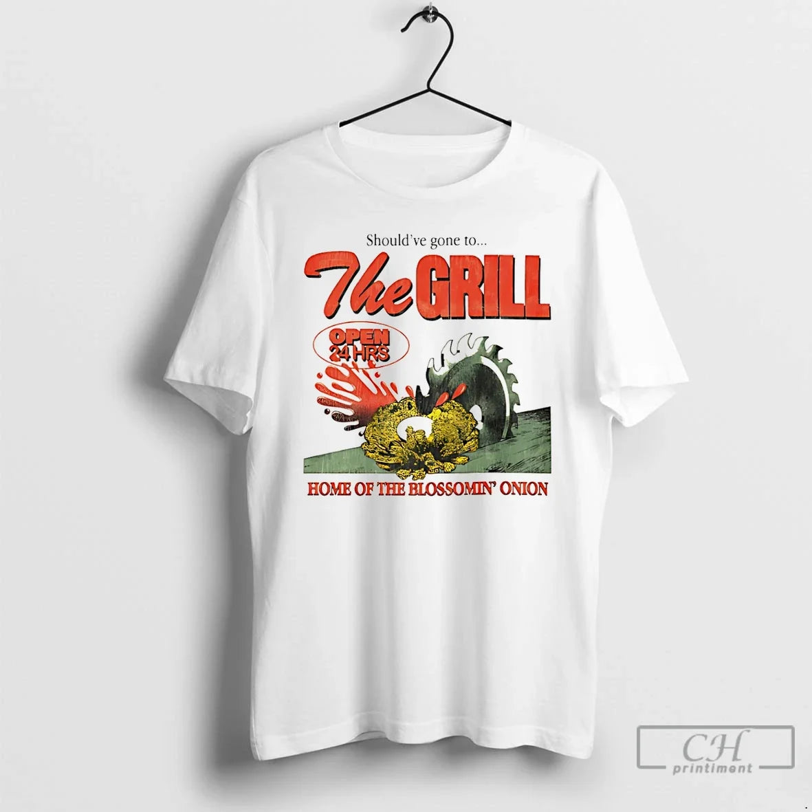 Premium Shouldve Gone To The Grill Home Of The Blossomin Onion T Shirts Unisex , , , Long Sleeve Tee