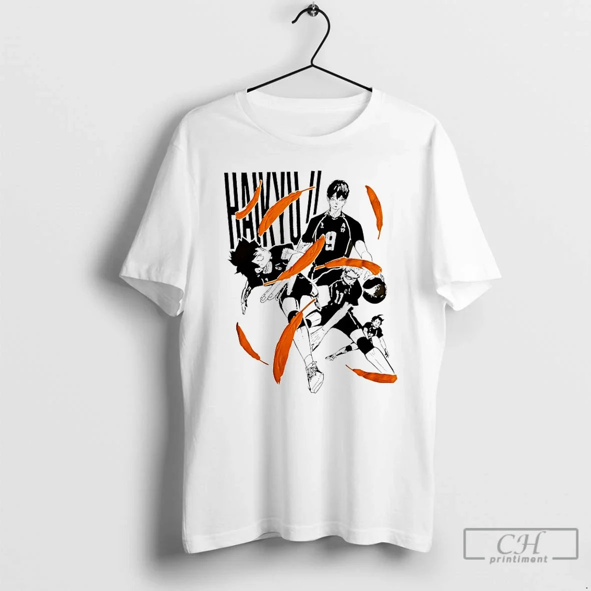 Shoyo Hinata Haikyuu Anime Volleyball T-Shirts