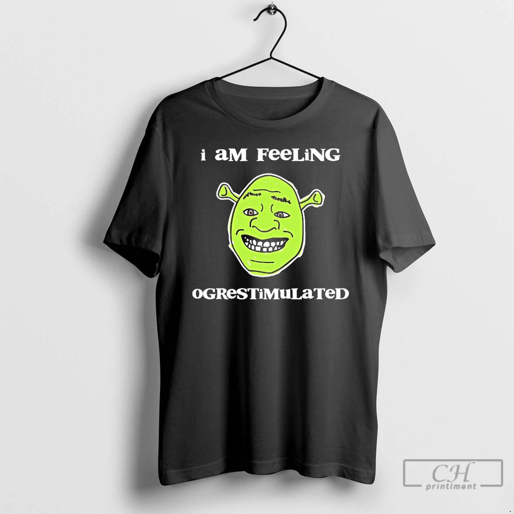 Premium Shrek I Am Feeling Overstimulated Meme