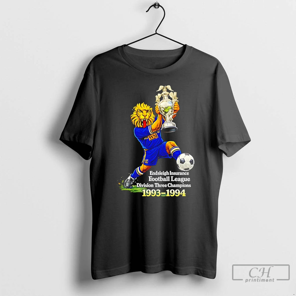 Premium Shrewsbury Town Endsleigh Insurance Football League Division Three Champions 1993 1994 T Shirts Sweater