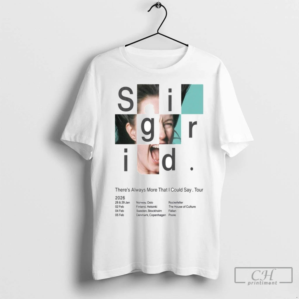 Premium Sigrid Theres Always More That I Could Say Tour 2026