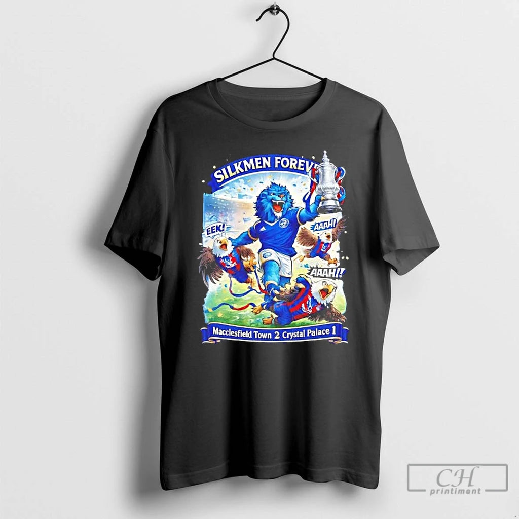 Premium Silkmen Forever Macclesfield Town 2 Crystal Palace 1