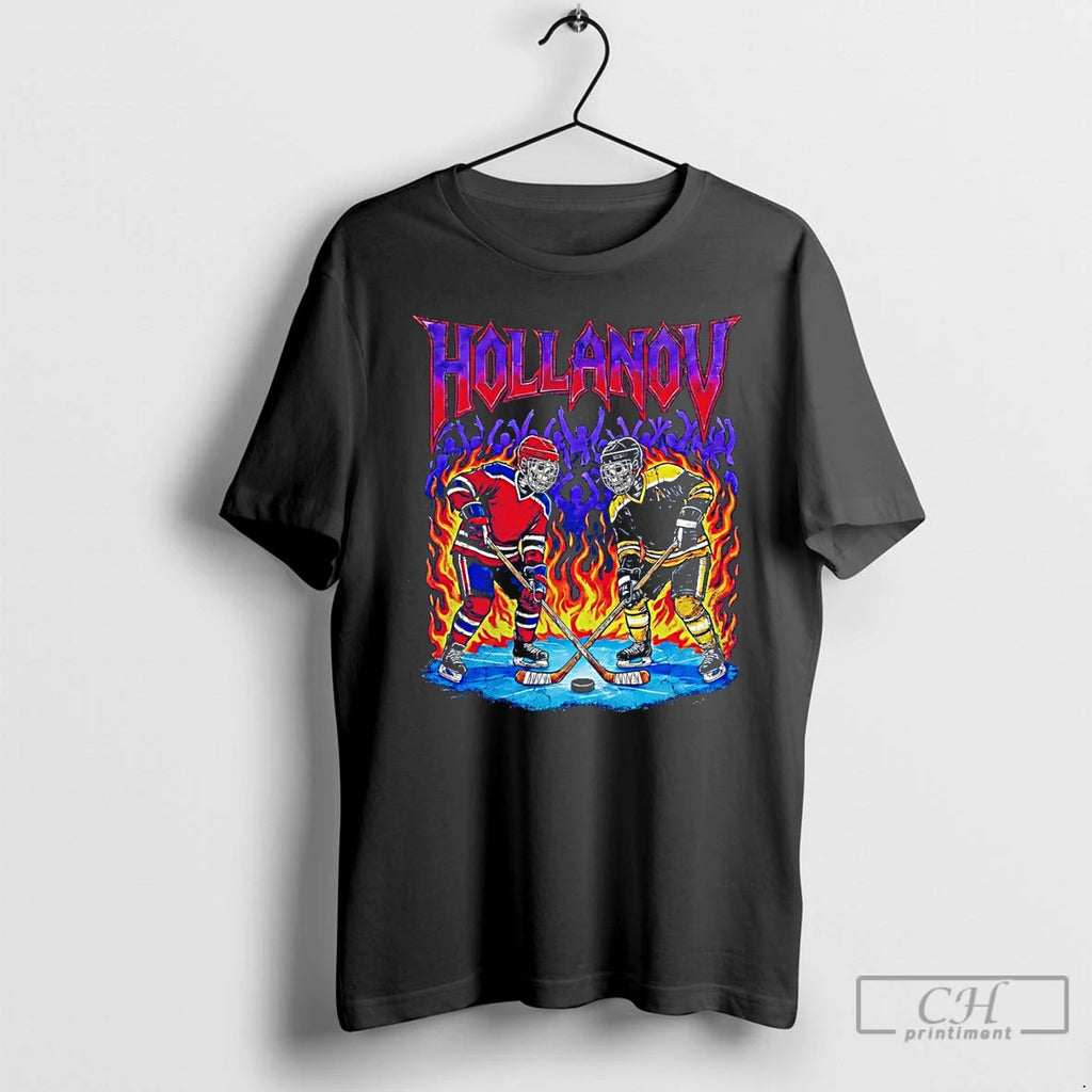 Premium Skull Vintage Heated Rivalry Vintage Hollanov Ice Hockey