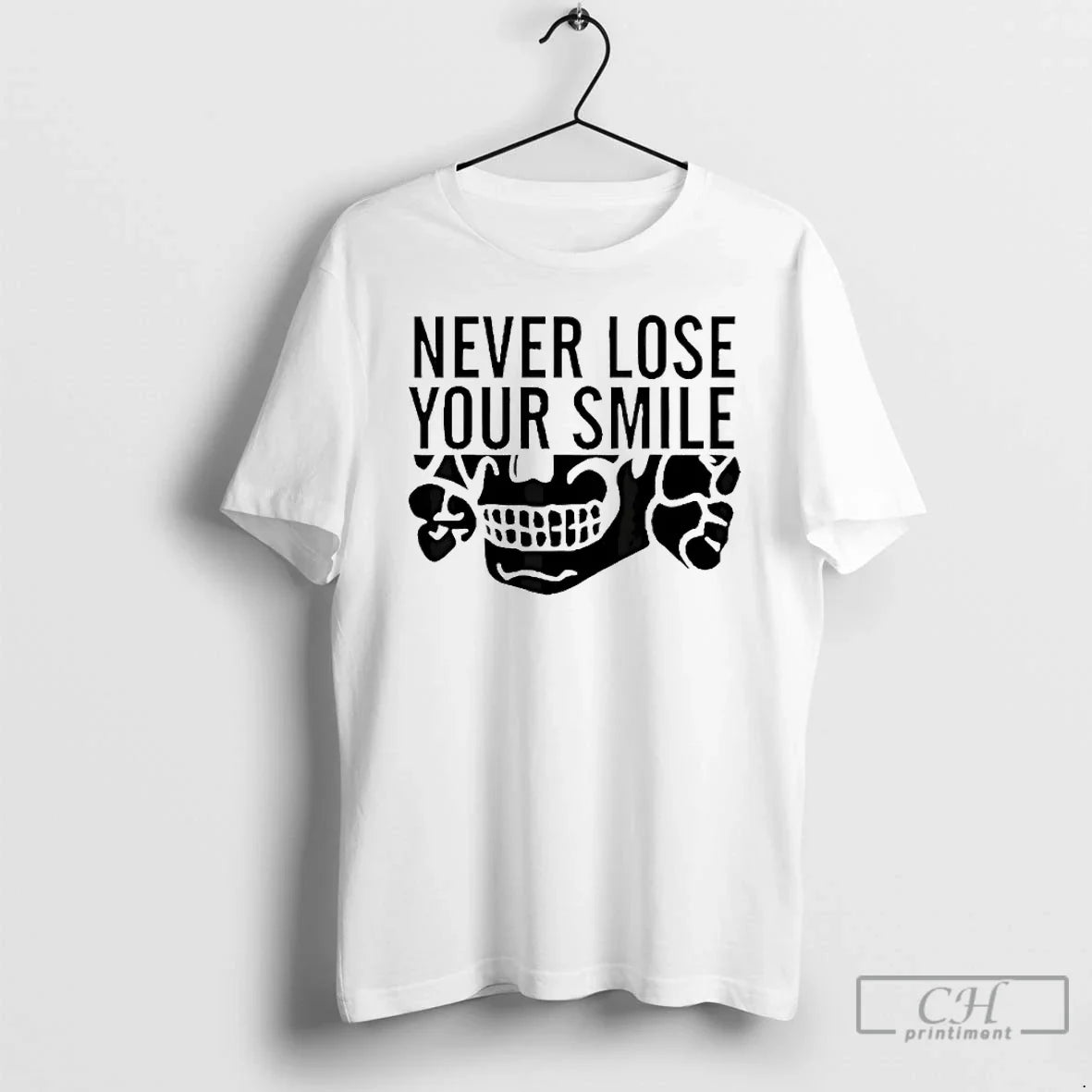 Skull Never Lose Smile Tee Unisex T-shirt, Sweatshirt, Hoodie (1)