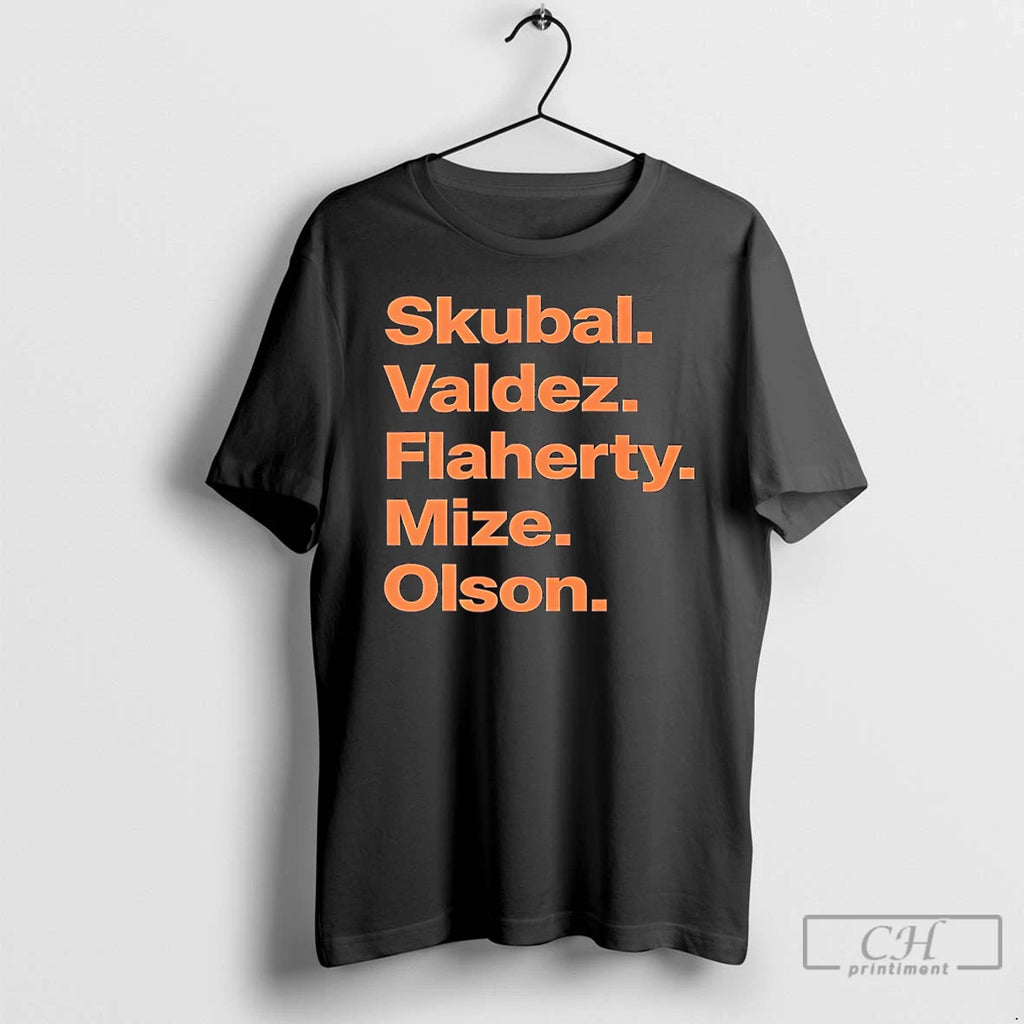 Premium Skybal Valdez Flaherty Mize Olson Detroit Tigers Vintage