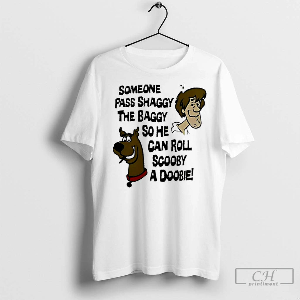 Premium Someone Pass Shaggy The Baggy So He Can Roll Scooby A Doobie Cartoon