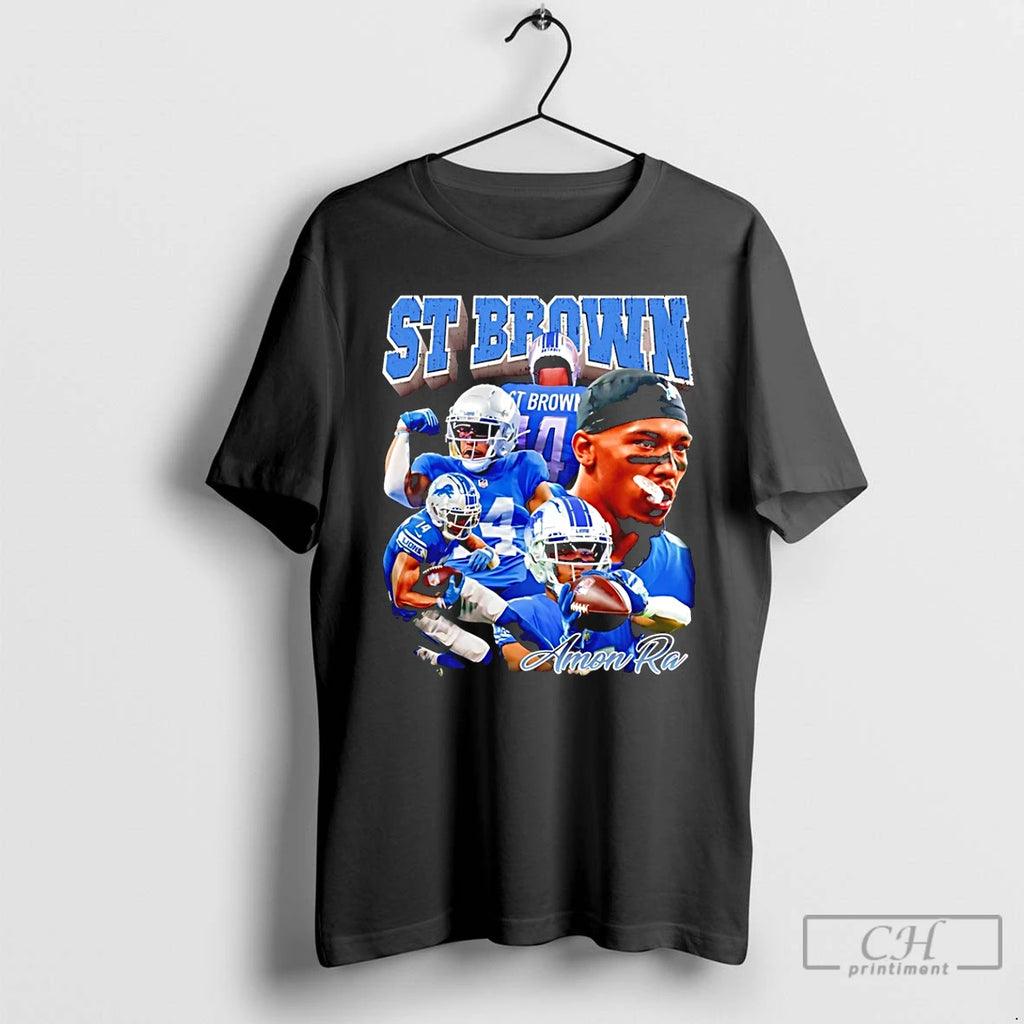Premium St Brown Amon Ra Detroit Lions Vintage 90s 2026
