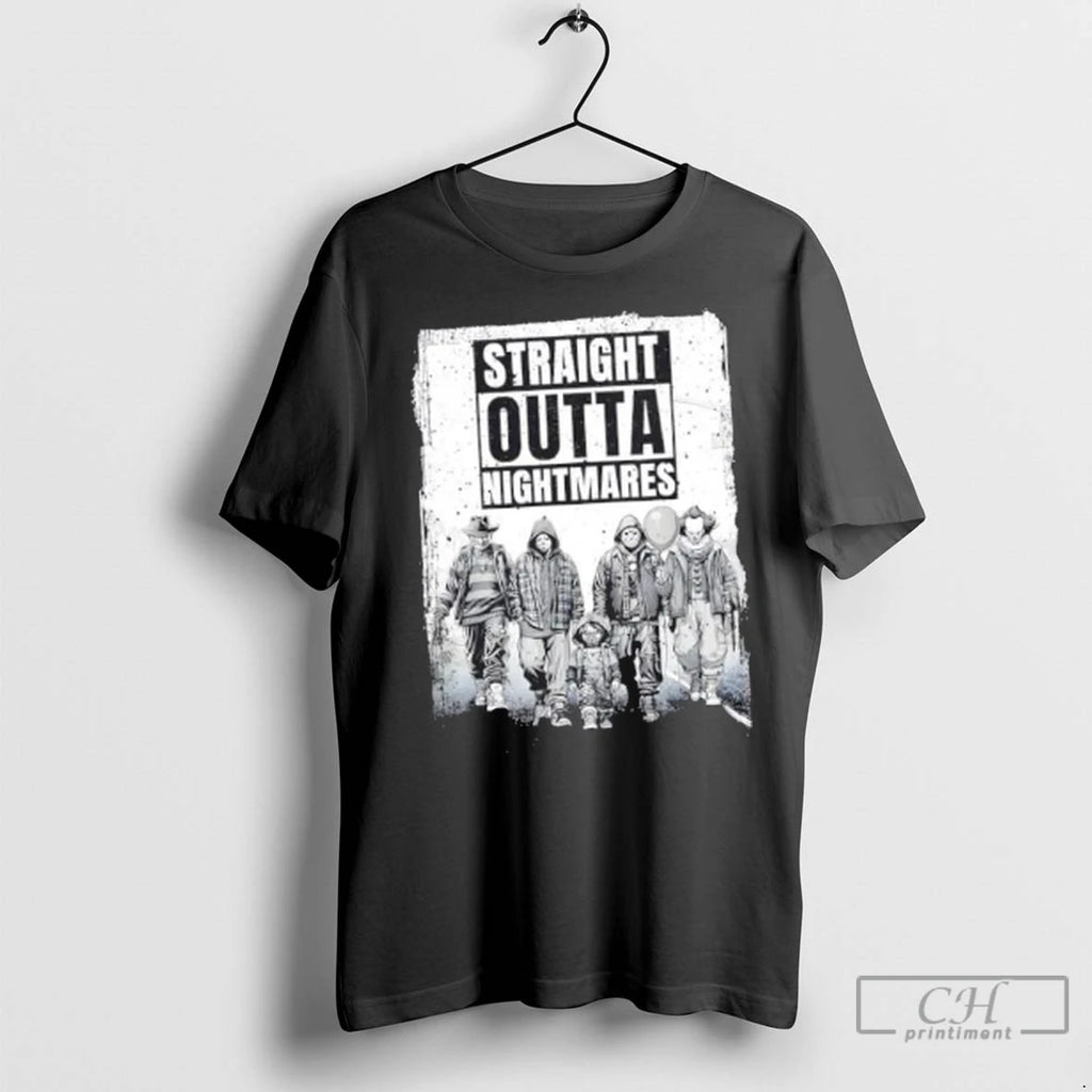 Premium Straight Outta Nightmares Horror Halloween Scary