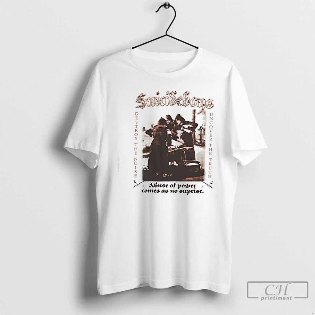 Premium Suicideboys Band Destroy The Noise Uncover The Truth Abuse Of Power Comes As No